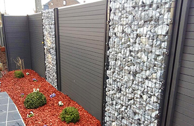 Kit occultant pour cloture rigide 3MX