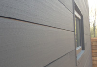 facade en bardage composite