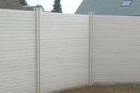 claustra bois composite clair