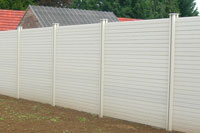 claustra bois composite clair