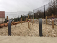 cloture rigide galvanisé