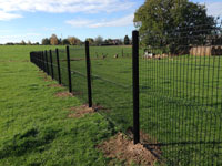 cloture rigide galvanisé