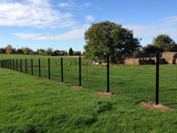 cloture rigide galvanisé