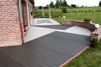 terrasse composite piscine