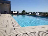 terrasse composite piscine