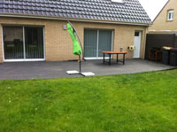 terrasse composite bord de piscine