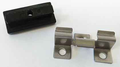 clips pour lames de terrasse composite